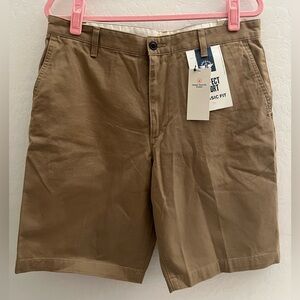 Classic Fit Tan Men's Shorts